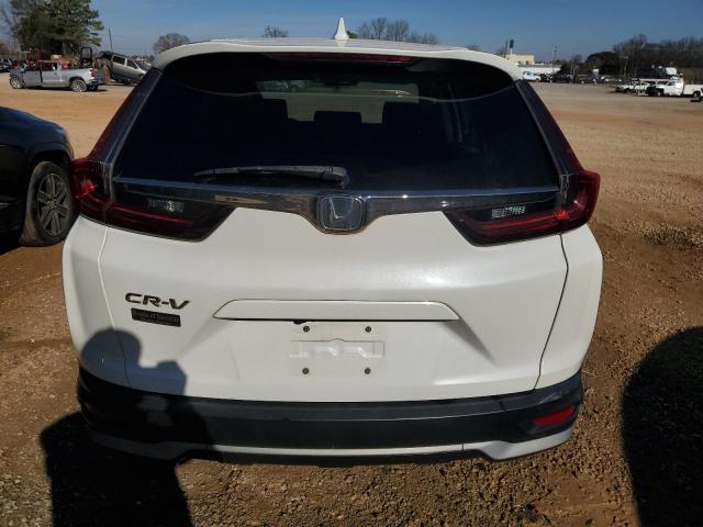 5J6RW1H8XLL005306 - 2020 HONDA CR-V EXL WHITE photo 6