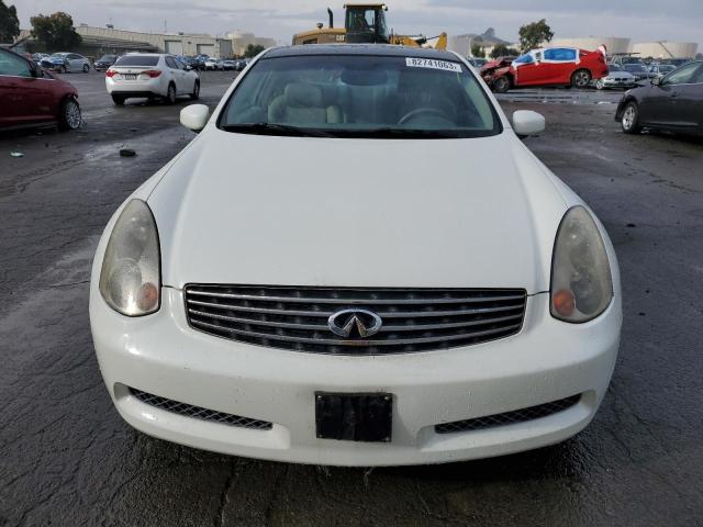 JNKCV54E93M217141 - 2003 INFINITI G35 WHITE photo 5