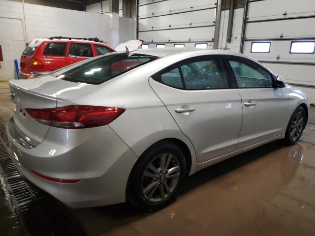 5NPD84LF9JH220551 - 2018 HYUNDAI ELANTRA SEL SILVER photo 3