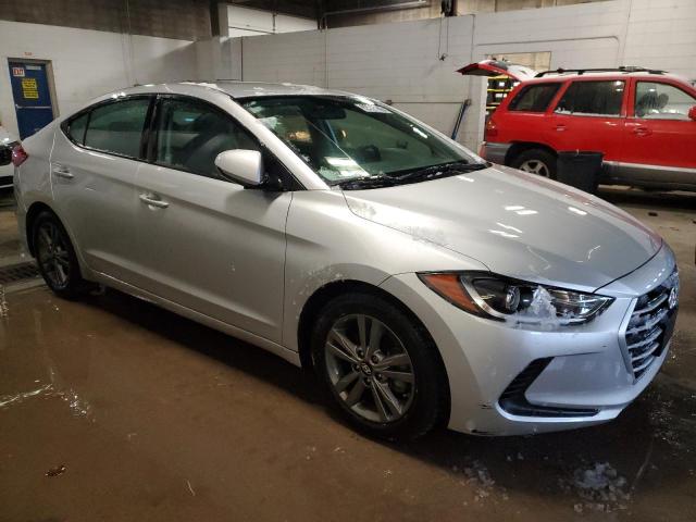 5NPD84LF9JH220551 - 2018 HYUNDAI ELANTRA SEL SILVER photo 4