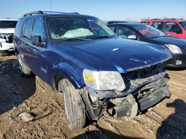 1FMEU73E18UA25094 - 2008 FORD EXPLORER XLT BLUE photo 4