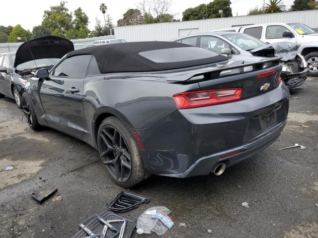 1G1FF3D79H0171478 - 2017 CHEVROLET CAMARO SS CHARCOAL photo 2