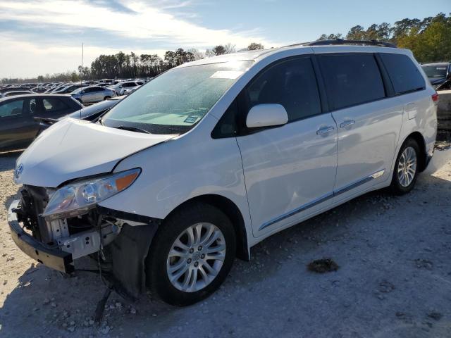 5TDYK3DC5ES448046 - 2014 TOYOTA SIENNA XLE WHITE photo 1