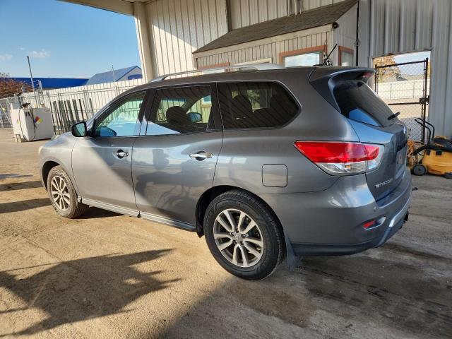 5N1AR2MM5FC721839 - 2015 NISSAN PATHFINDER S GRAY photo 2
