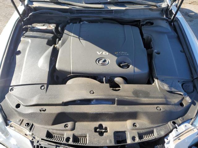 JTHBK262485061775 - 2008 LEXUS IS 250 SILVER photo 11