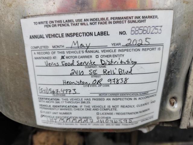 1HTMMMMM7JH096595 - 2018 INTERNATIONAL 4000 4300 Білий фото 10