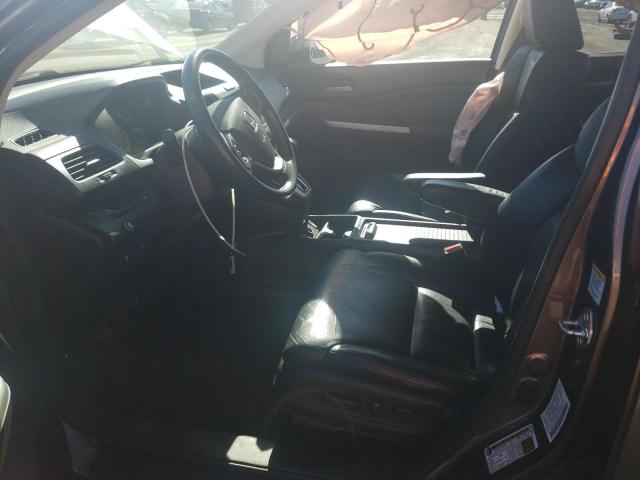 2HKRM4H76EH664978 - 2014 HONDA CR-V EXL GRAY photo 7