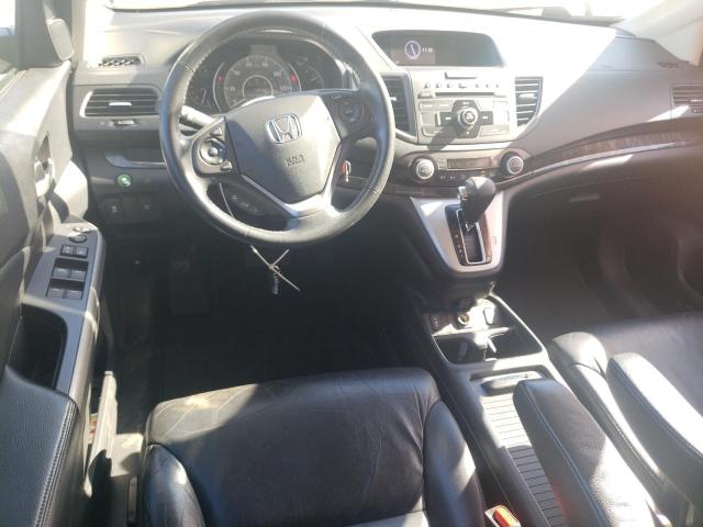 2HKRM4H76EH664978 - 2014 HONDA CR-V EXL GRAY photo 8