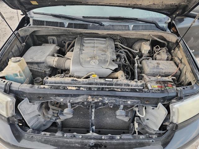 5TFUM5F15AX011202 - 2010 TOYOTA TUNDRA DOUBLE CAB SR5 BLACK photo 11