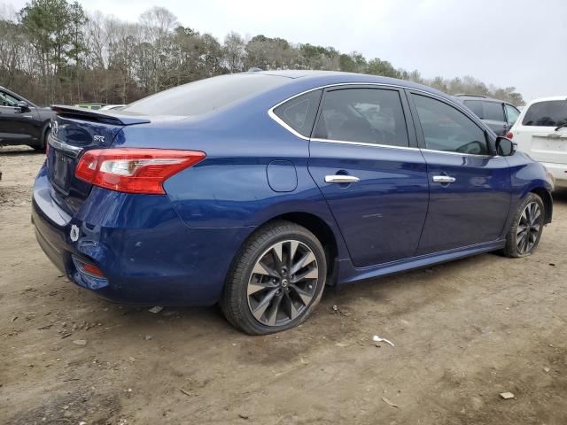 3N1AB7AP7HY302733 - 2017 NISSAN SENTRA S BLUE photo 3