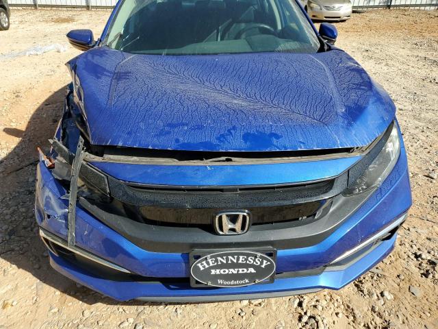 19XFC2F69KE013896 - 2019 HONDA CIVIC LX BLUE photo 11