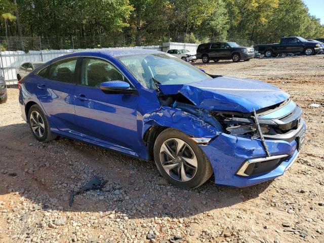 19XFC2F69KE013896 - 2019 HONDA CIVIC LX BLUE photo 4