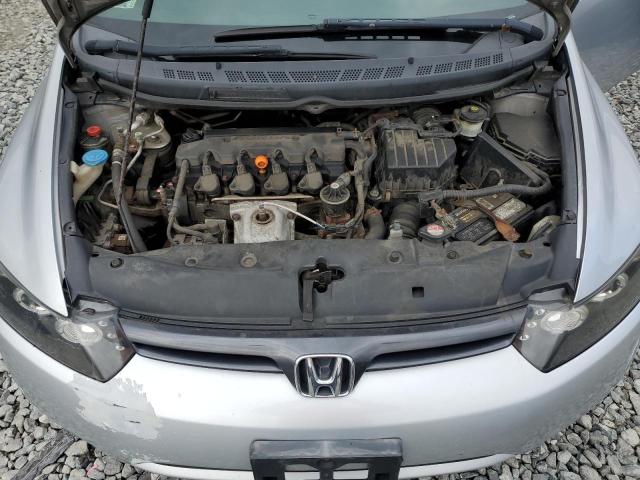 2HGFG12887H512496 - 2007 HONDA CIVIC EX GRAY photo 11