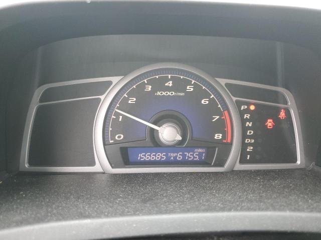 2HGFG12887H512496 - 2007 HONDA CIVIC EX GRAY photo 9