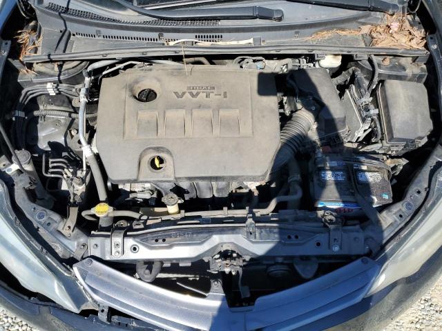 2T1BURHE1FC303899 - 2015 TOYOTA COROLLA L BLACK photo 11