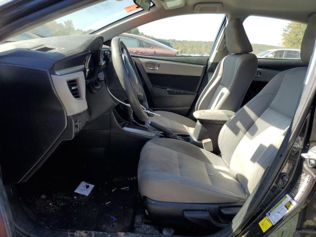 2T1BURHE1FC303899 - 2015 TOYOTA COROLLA L BLACK photo 7