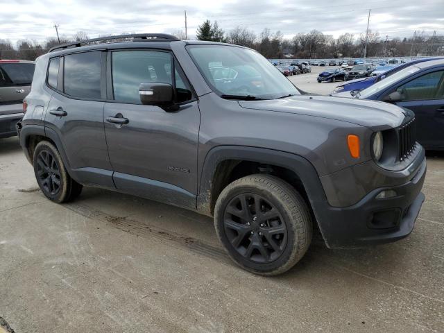 ZACCJBBT1GPD83383 - 2016 JEEP RENEGADE LATITUDE GRAY photo 4