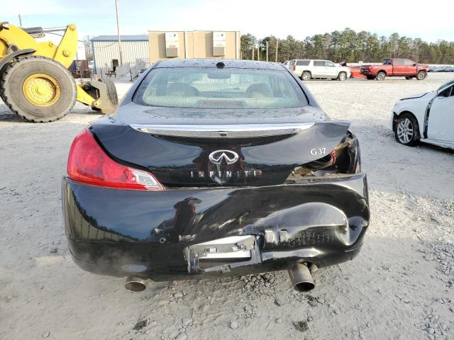 JN1CV6EK0AM102049 - 2010 INFINITI G37 BASE BLACK photo 6