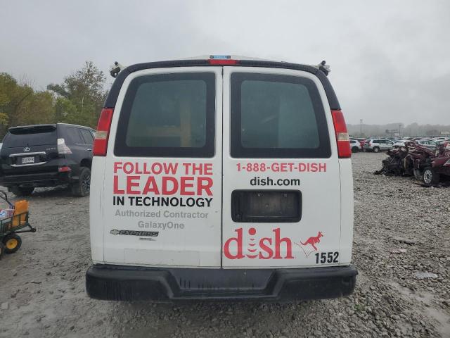 1GCWGFFF7F1105965 - 2015 CHEVROLET EXPRESS G2 WHITE photo 6