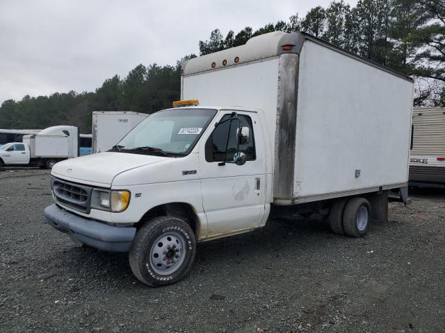 1997 FORD ECONOLINE E350 CUTAWAY VAN, 