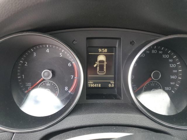 WVWHD7AJ0CW251867 - 2012 VOLKSWAGEN GTI BLACK photo 9