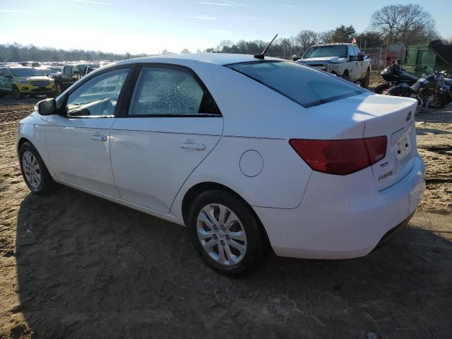 KNAFU4A21A5815119 - 2010 KIA FORTE EX WHITE photo 2