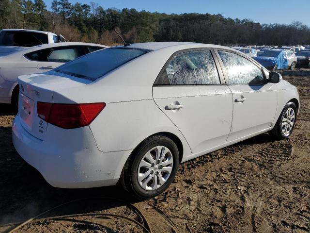 KNAFU4A21A5815119 - 2010 KIA FORTE EX WHITE photo 3