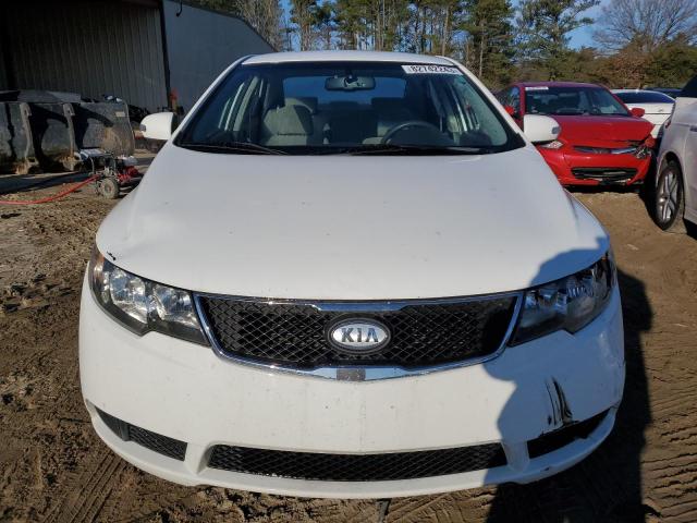 KNAFU4A21A5815119 - 2010 KIA FORTE EX WHITE photo 5