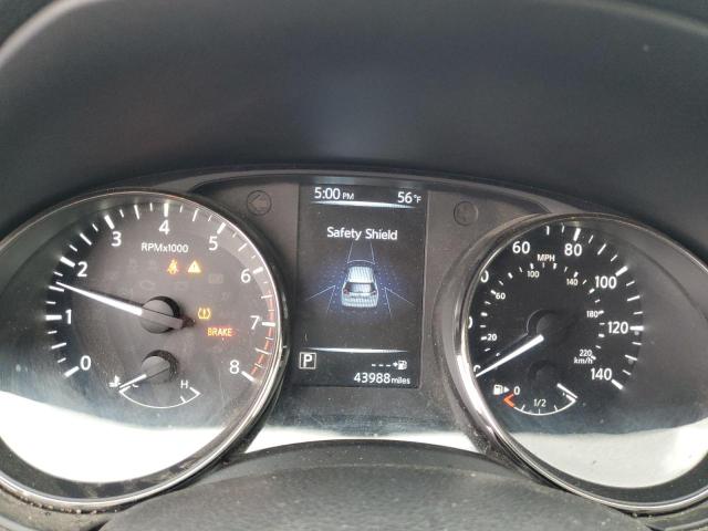 KNMAT2MT1HP574377 - 2017 NISSAN ROGUE S GRAY photo 9