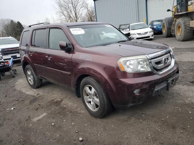 5FNYF4H45BB055256 - 2011 HONDA PILOT EX BURGUNDY photo 4