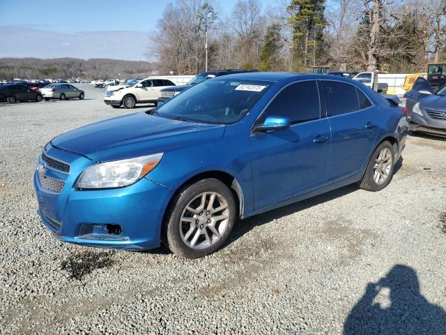 1G11D5RR8DF117621 - 2013 CHEVROLET MALIBU 1LT BLUE photo 1