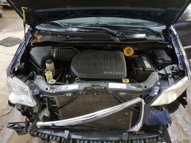 2C4RC1CG3FR572661 - 2015 CHRYSLER TOWN & COU TOURING L BLUE photo 12