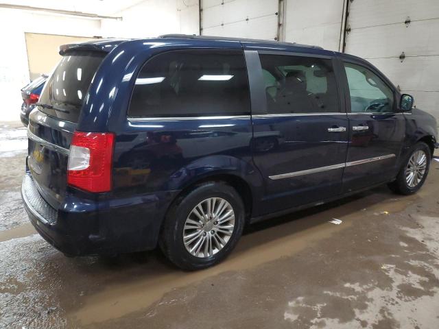 2C4RC1CG3FR572661 - 2015 CHRYSLER TOWN & COU TOURING L BLUE photo 3