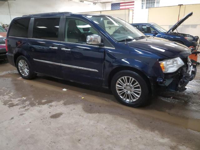 2C4RC1CG3FR572661 - 2015 CHRYSLER TOWN & COU TOURING L BLUE photo 4