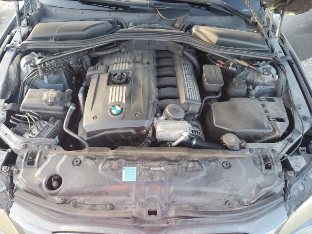 WBANU53548C114590 - 2008 BMW 528 I GRAY photo 11