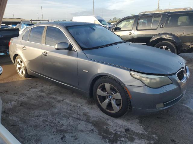 WBANU53548C114590 - 2008 BMW 528 I GRAY photo 4