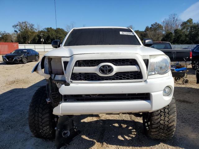 5TFKU4HN1BX001009 - 2011 TOYOTA TACOMA DOUBLE CAB PRERUNNER LONG BED WHITE photo 5