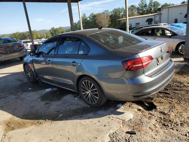 3VWD17AJ2FM421350 - 2015 VOLKSWAGEN JETTA SE ნაცრისფერი ფოტო 2