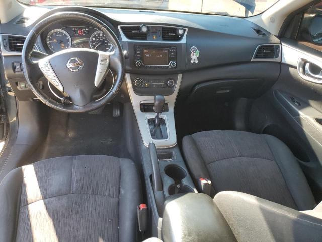 3N1AB7AP3FL691610 - 2015 NISSAN SENTRA S BLUE photo 8