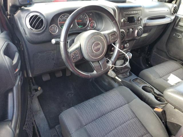 1C4AJWAG4CL237299 - 2012 JEEP WRANGLER SPORT Чорний фото 8