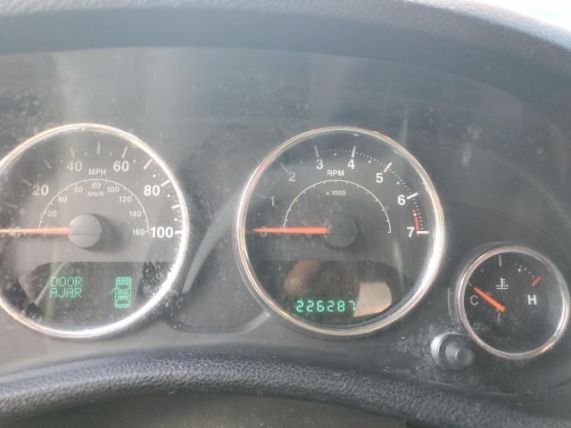 1C4AJWAG4CL237299 - 2012 JEEP WRANGLER SPORT Чорний фото 9