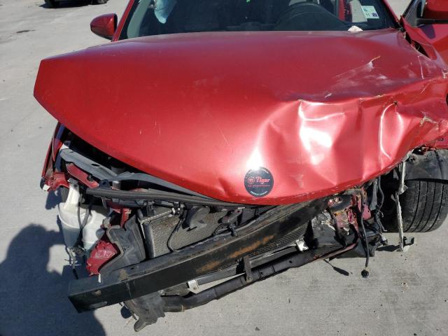 4T1BF1FK3CU567057 - 2012 TOYOTA CAMRY BASE RED photo 11