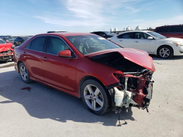 4T1BF1FK3CU567057 - 2012 TOYOTA CAMRY BASE RED photo 4