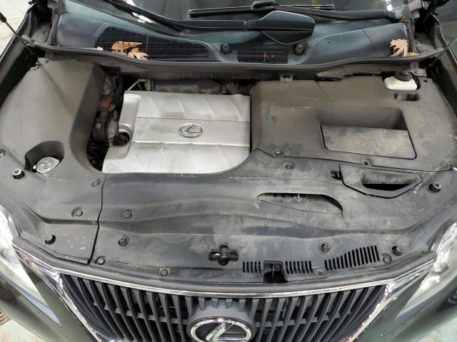 2T2BK1BA5BC100825 - 2011 LEXUS RX 350 CHARCOAL photo 11