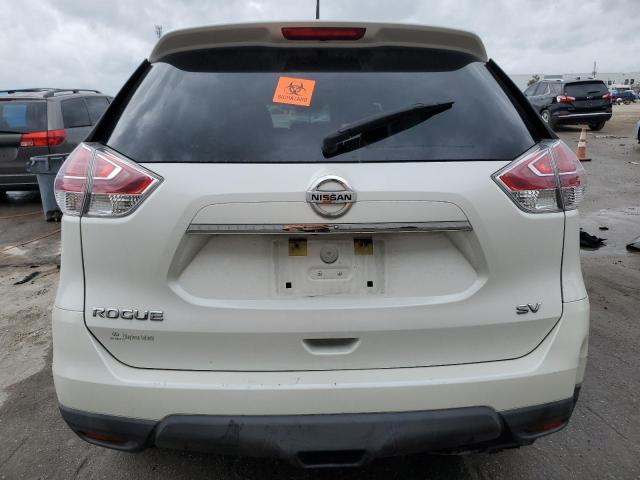 KNMAT2MTXGP698405 - 2016 NISSAN ROGUE S WHITE photo 6