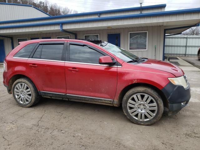 2FMDK4KC9ABB72534 - 2010 FORD EDGE LIMITED RED photo 4