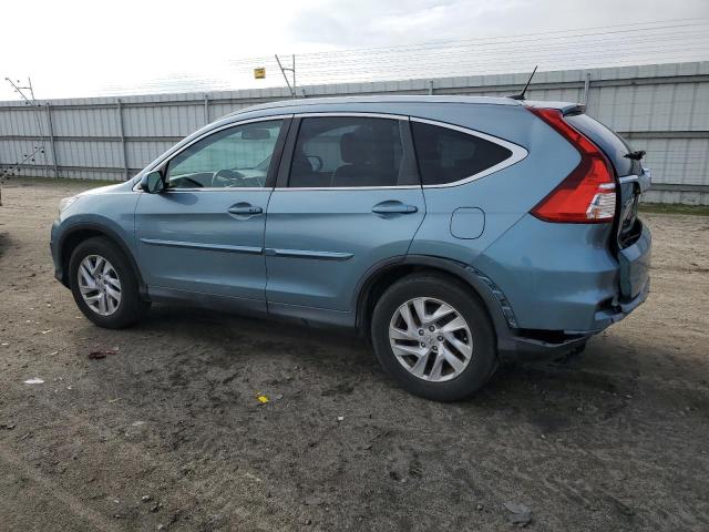 2HKRM3H76GH551139 - 2016 HONDA CR-V EXL BLUE photo 2