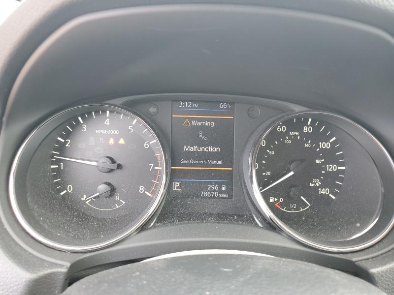 KNMAT2MT0LP514969 - 2020 NISSAN ROGUE S 银色 照片 9