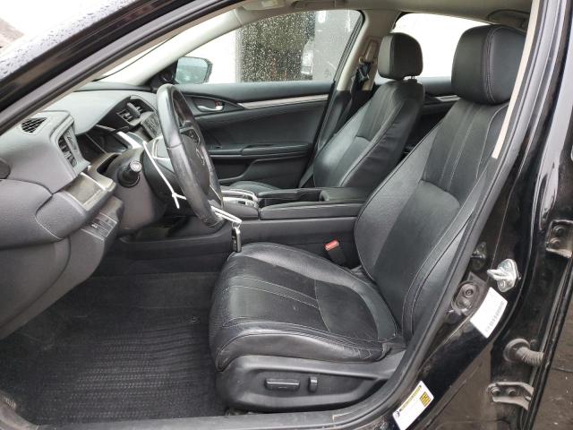 2HGFC1F76GH656397 - 2016 HONDA CIVIC EXL შავი ფოტო 7
