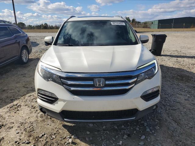 5FNYF5H90JB010208 - 2018 HONDA PILOT TOURING WHITE photo 5